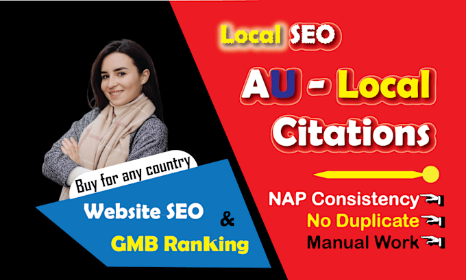 Gig Preview - Do local citations for australia local SEO google maps