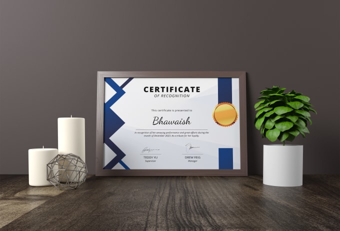 Bestseller - create memorable certificates to celebrate achievements