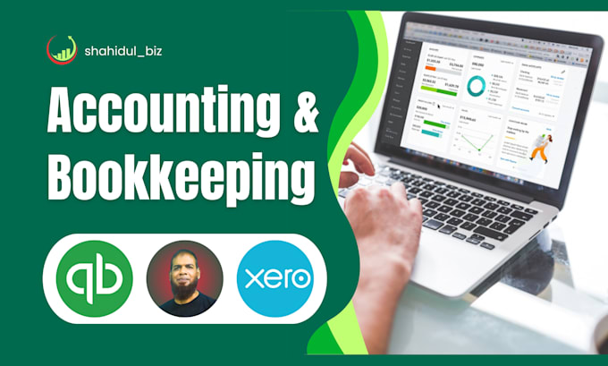 Gig Preview - Do bookkeeping for your ecommerce and real estate in xero and quickbooks