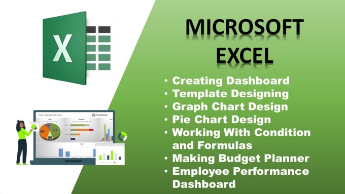 Gig Preview - Do any type of excel spreadsheet and dashboard