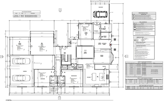 Gig Preview - Draft complete set of construction drawings for city permit