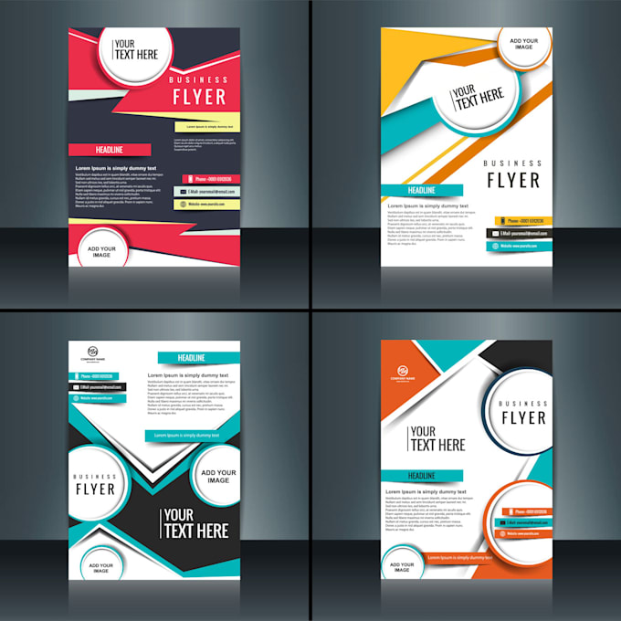 Gig Preview - Create promotional flyers and brochures for trade shows