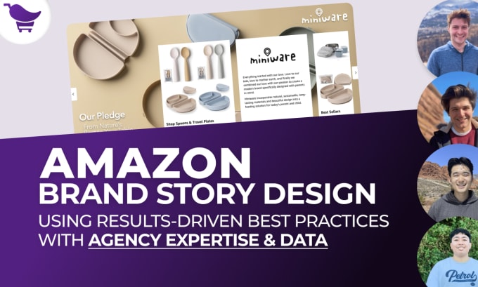 Bestseller - design and create premium amazon brand story that converts