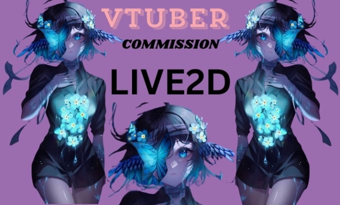 Gig Preview - Live2d model vtuber model live2d vtuber vtuber character for streamer, prprlive