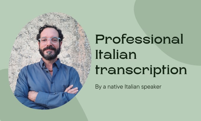 Gig Preview - Provide transcripts for italian audio or video