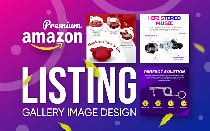 Gig Preview - Design amazon listing images that boost your sales