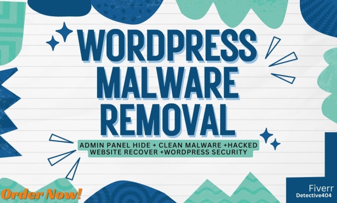 Gig Preview - Wordpress malware removal, clean malware, virus removal and security service