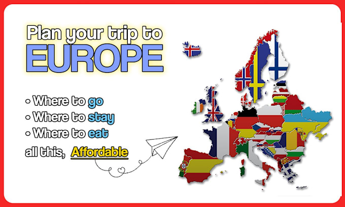 Gig Preview - Prepare you a personalized travel guide in europe