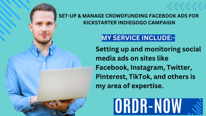 Bestseller - run and setup crowdfunding faceboook ads for kickstarter indiegogo campaign