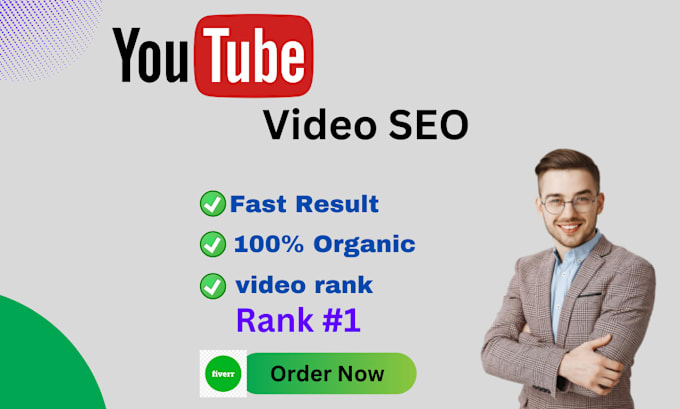 Gig Preview - Do youtube video SEO and channel manager in USA and UK