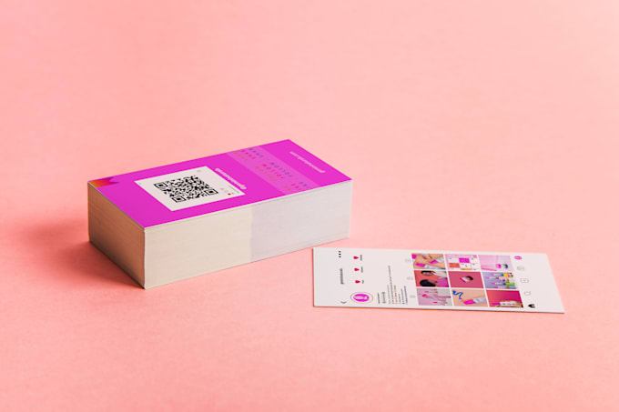 Gig Preview - Create your instagram feed business card design