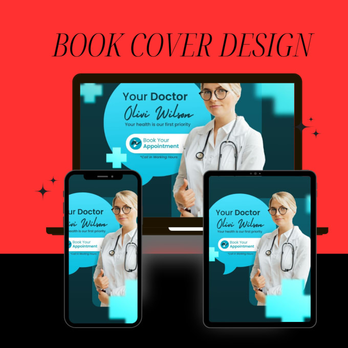 Gig Preview - Design an ebook or book cover design on your brief