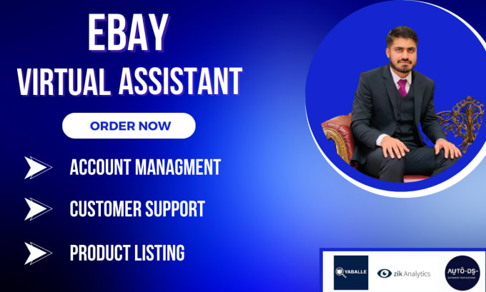 Gig Preview - Be your experienced ebay virtual assistant and SEO ebay product listing expert