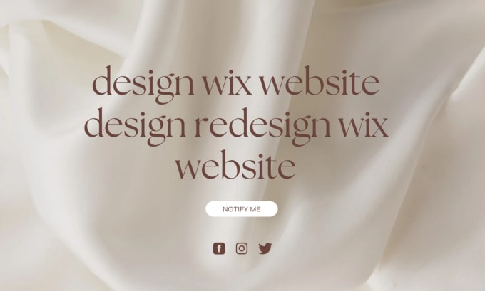 Gig Preview - Design wix or redesign a wix website design or wix online store