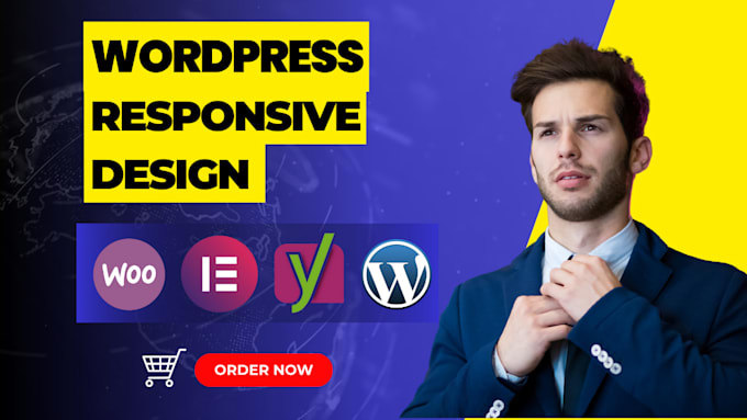 Gig Preview - Design responsive wordpress website