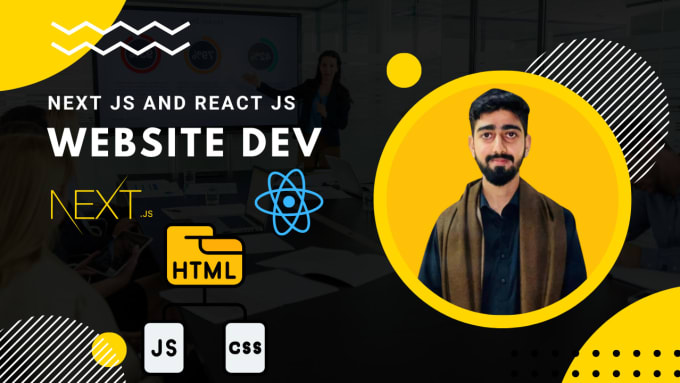 Gig Preview - Be your web application developer with react js and next js