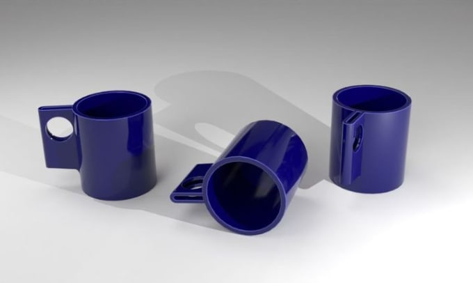 Gig Preview - 3d cup animation 3d mug animation for marketing purpose