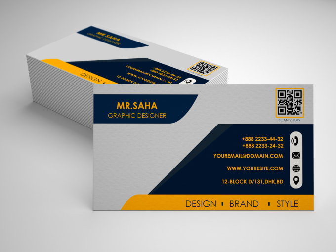 Gig Preview - Design smart business card asps