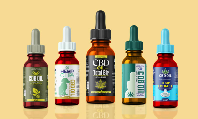 Gig Preview - Do cbd, cannabis, weed, and supplement label design