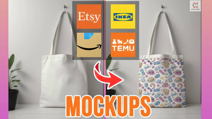 Gig Preview - Create mockup images for etsy shopify emu listings