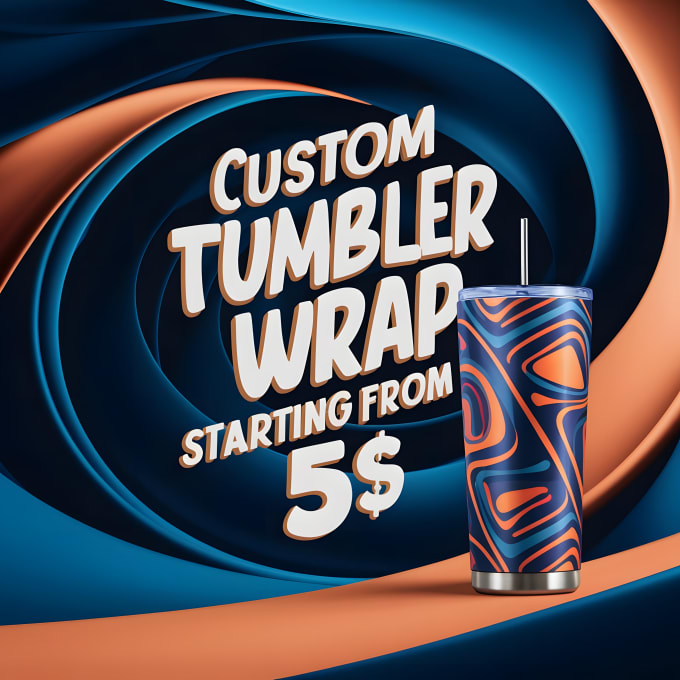 Gig Preview - Create skinny tumbler wrap