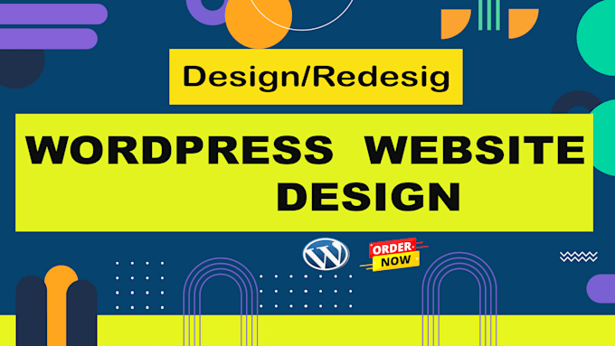 Gig Preview - Create wordpress website design, modern web design