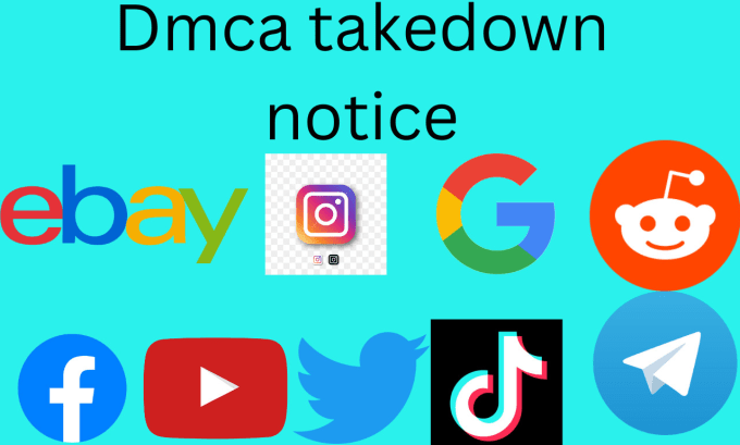 Gig Preview - Remove infringing post from facebook, instagram, and under dmca