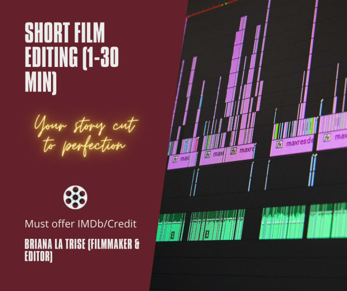 Gig Preview - Edit your short film