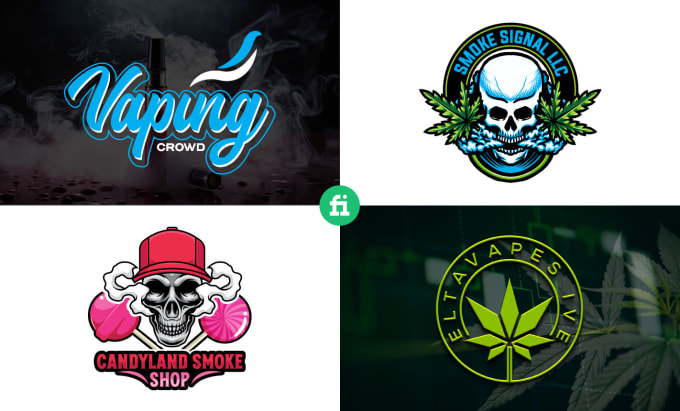 Gig Preview - Make a premium cannabis, hemp, marijuana, and vape logo design