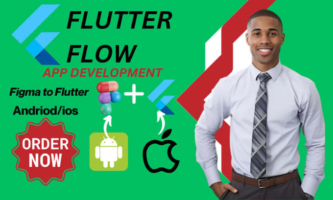 Gig Preview - Do flutter flow or flutter mobile app development