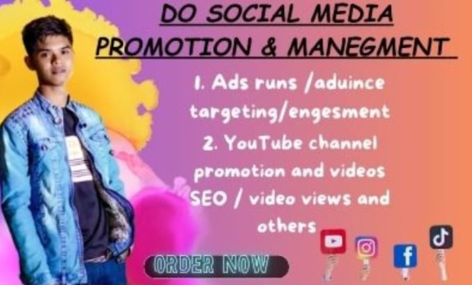 Gig Preview - Setup your social media promotion and manegment