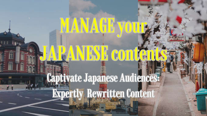 Bestseller - expertly manage your japanese website with compliant content