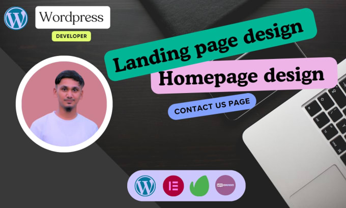 Gig Preview - Design a creative landing page or homepage design