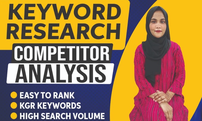 Gig Preview - Do best keyword research and competitor analysis