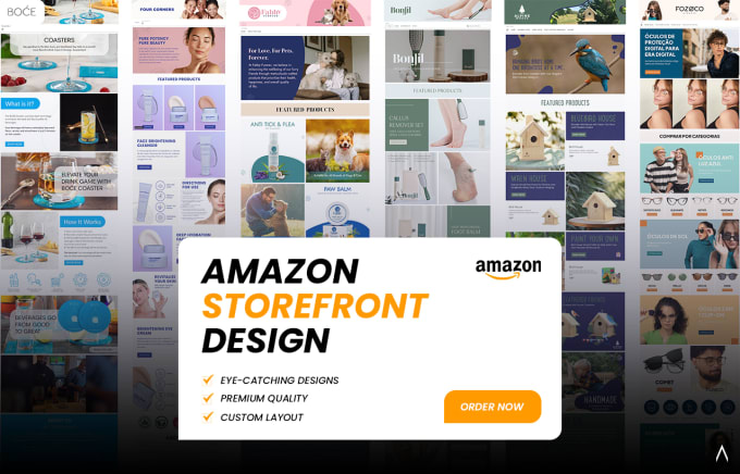 Gig Preview - Design professional amazon brand store or amazon storefront