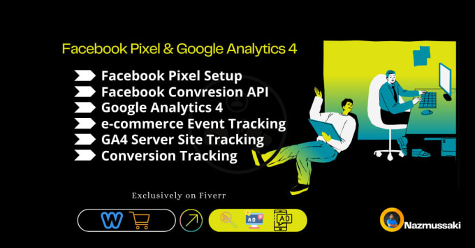 Gig Preview - Expert facebook pixel setup maximize your marketing