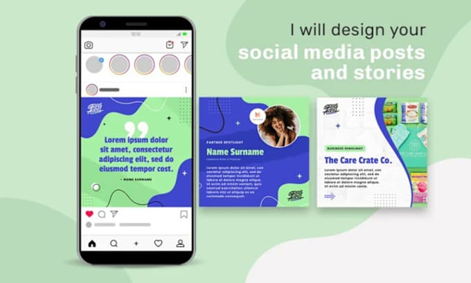 Gig Preview - Design social media content, post, banners, covers and headers