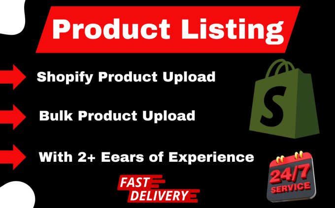 Bestseller - do shopify product listing, add products to your shopify store