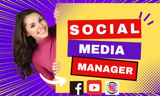 Gig Preview - Be your social media marketing manager