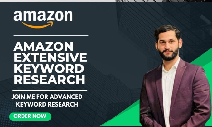 Gig Preview - Do keyword research for amazon fba