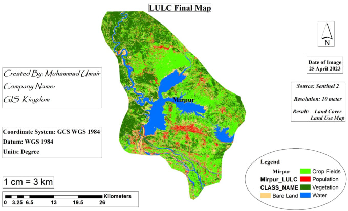 Bestseller - do  lulc mapping, image classification, supervised, unsupervised classification