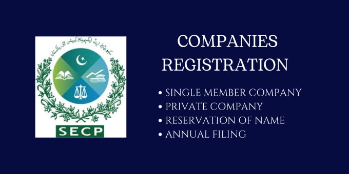 Gig Preview - Register your company with secp in pakistan