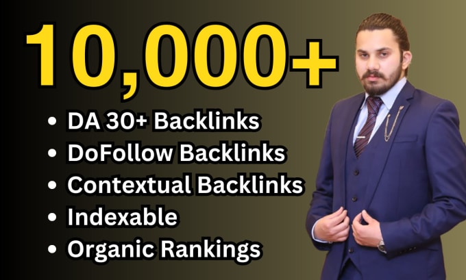 Gig Preview - Build 10k tier 2 seo dofollow authority contextual backlinks