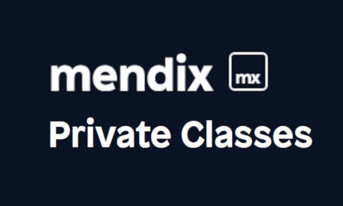 Gig Preview - Give you private mendix classes for the fastest learning