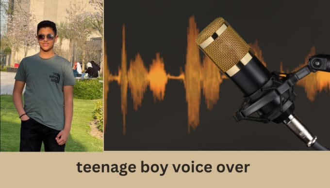 Gig Preview - Provide a voice over of a teenage boy