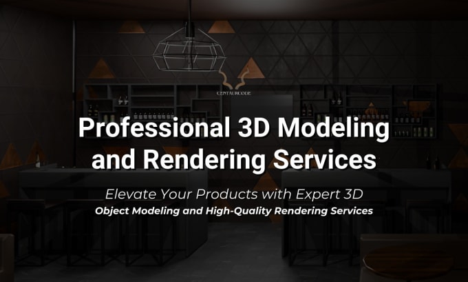 Gig Preview - Do 3d product modeling and realistic rendering services