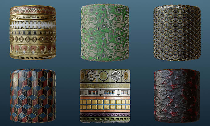 Gig Preview - Create pbr materials and textures in substance designer for unity or unreal