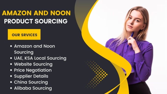 Gig Preview - Be your expert amazon and noon product sourcing for uae,ksa,egypt