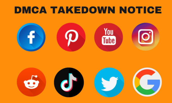 Gig Preview - Takedown harassing defaming report to google,yt,tiktok,fb,ig,reddit,x by dmca