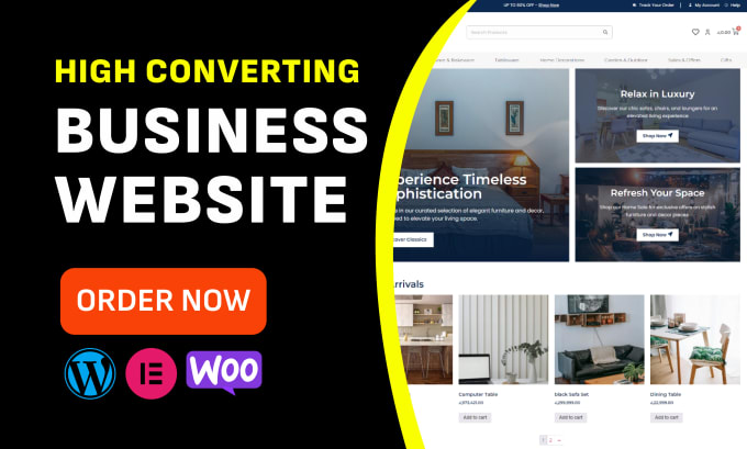 Gig Preview - Build a customized wordpress site to boost your business presence